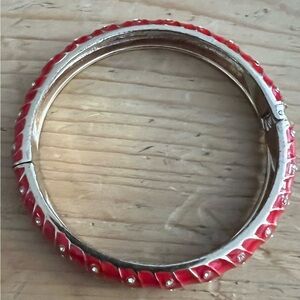 EUC Tommy Bahama red enameled bracelet - red